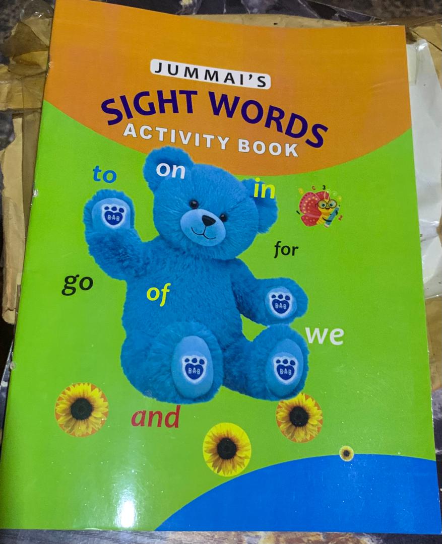 Sight Words Activity Book